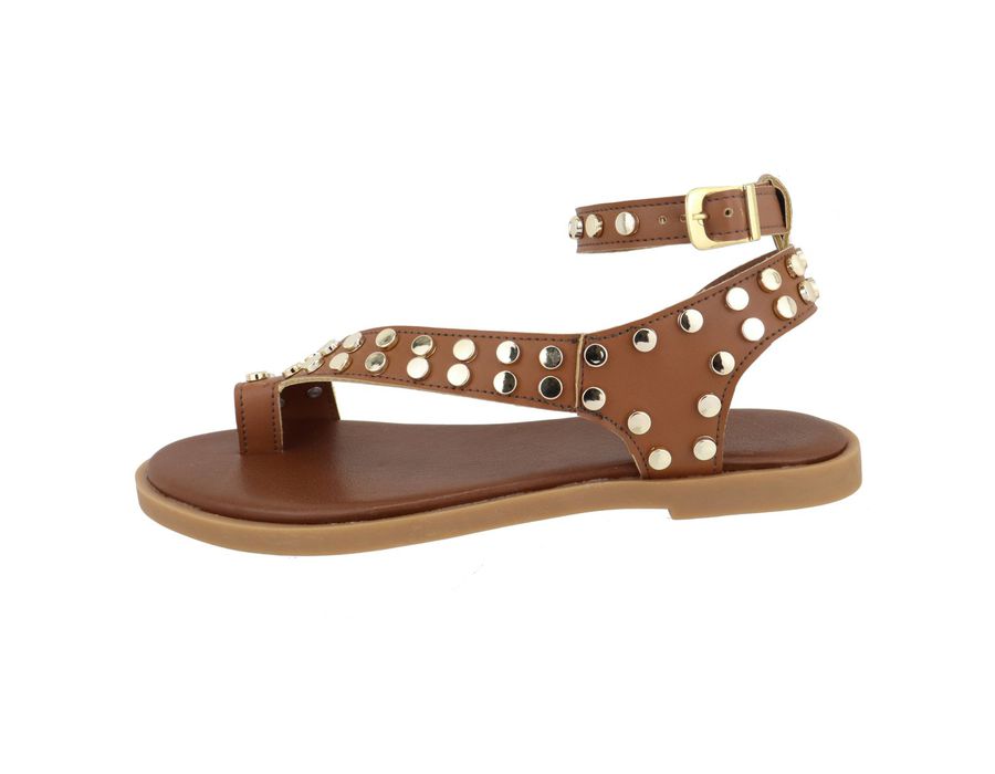 Rasteira Cloe Caramelo | KUENTO SHOES